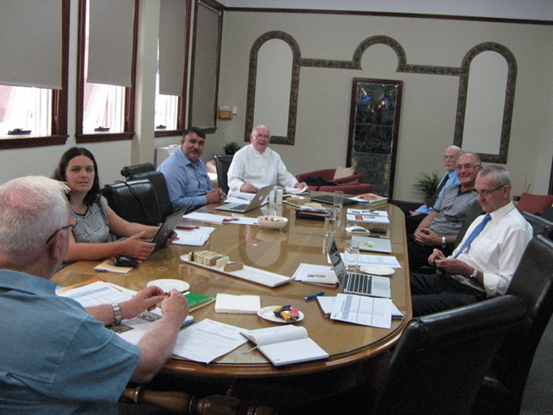 District Council visits District Archives